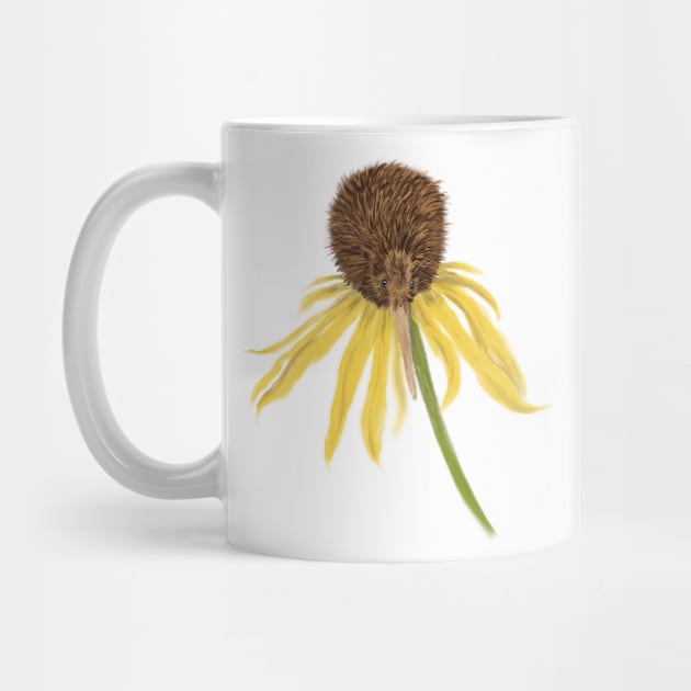 Kiwi + Coneflower by mkeeley